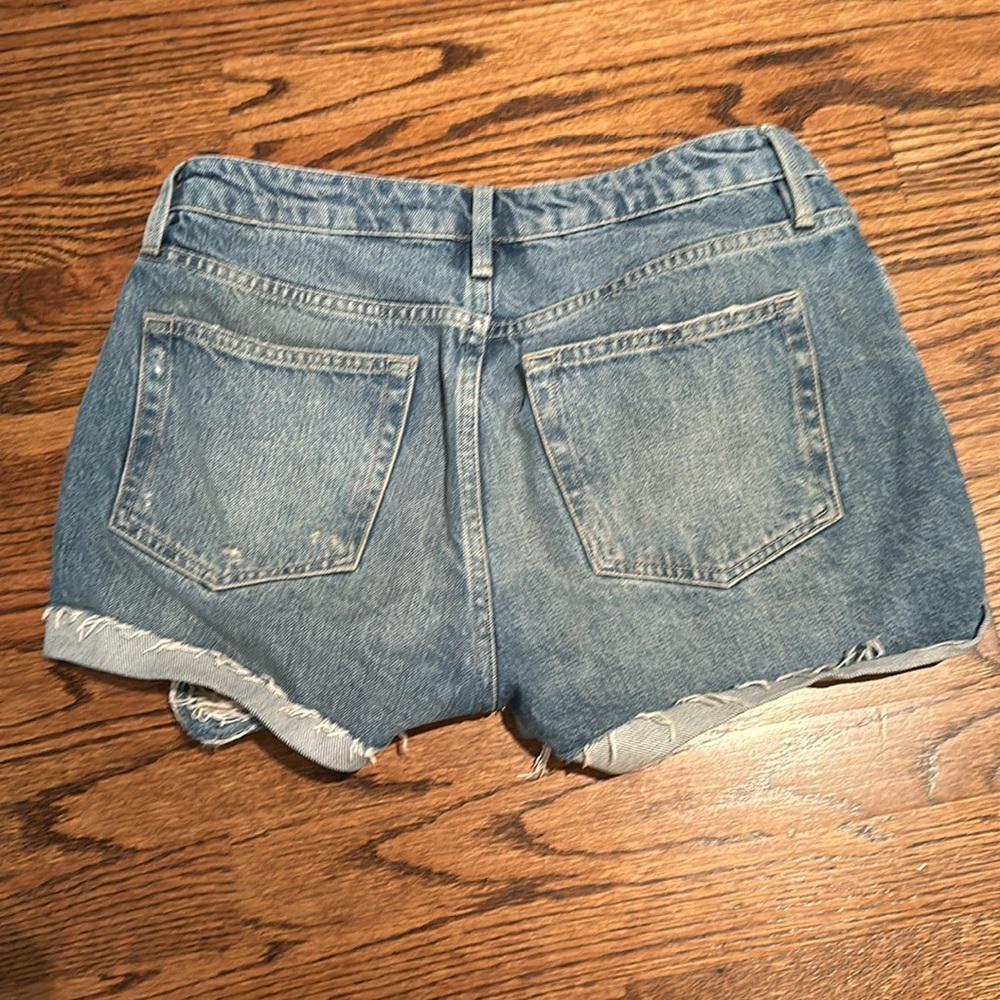 Frame Le garçon denim short in size 26 - Picture 3 of 4